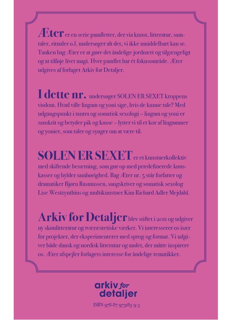 Æter nr. 5 – Lingam & Yoni