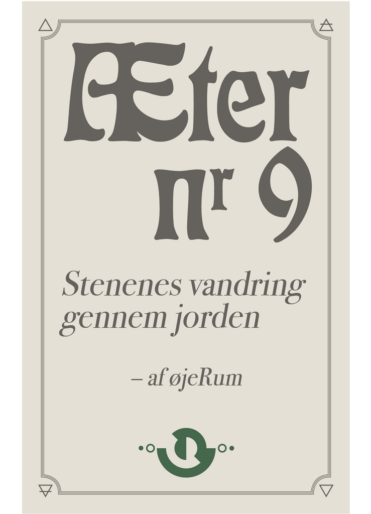 Æter nr. 9 – Stenenes vandring gennem jorden [UDE 9. MAJ, FORUDBESTIL NU]