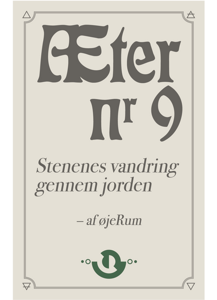 Æter nr. 9 – Stenenes vandring gennem jorden [UDE 9. MAJ, FORUDBESTIL NU]